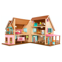 Li`l Woodzeez Игровой набор - Большой коттеджный дом