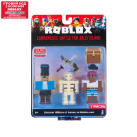 Roblox Игровая коллекционная фигурка Game Packs Cannoneers: Battle for Jolly Island W6