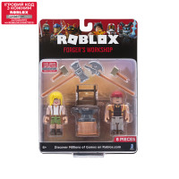 Roblox Игровая коллекционная фигурка Game Packs Forger's Workshop W6, набор 2 шт.