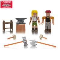 Roblox Игровая коллекционная фигурка Game Packs Forger's Workshop W6, набор 2 шт.