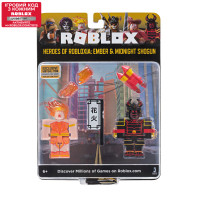 Roblox Игровая коллекционная фигурка Game Packs Heroes of Robloxia:Ember&Midnight Shogun W4