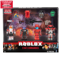 Roblox Игровая коллекционная фигурка Mix & Match Set Star Commandos W6