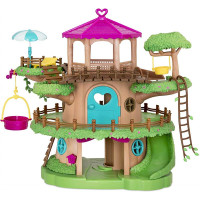 Li`l Woodzeez Игровой набор - Дом на дереве с лифтом