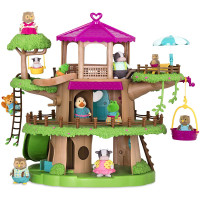 Li`l Woodzeez Игровой набор - Дом на дереве с лифтом