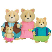 Li`l Woodzeez Набор фигурок - Семья Котиков
