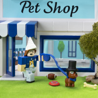 Roblox Игровая коллекционная фигурка Deluxe Playset Adopt Me: Pet Store W6