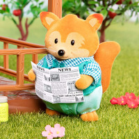 Li`l Woodzeez Набор фигурок - Семья Лисичек