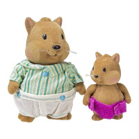 Li`l Woodzeez Набор фигурок - Семья Белок