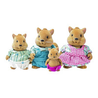 Li`l Woodzeez Набор фигурок - Семья Белок