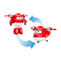 Super Wings Игровая фигурка-трансформер Transforming-Supercharge Jett, Джетт