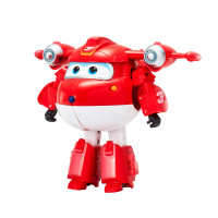 Super Wings Игровая фигурка-трансформер Transforming-Supercharge Jett, Джетт
