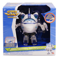 Super Wings Игровая фигурка-трансформер Supercharge Lights&Sounds Astra, Астра, свет, звук