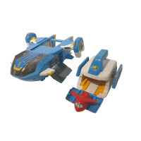 Super Wings Игровой набор Supercharge Air Moving Base, Воздушная База, свет, звук