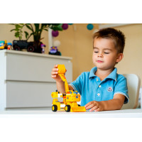 Super Wings Конструктор-трансформер Small Blocks 2-in-1 Buildable Transforming Vehicle Donnie, Донни